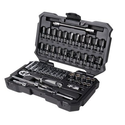 BOXO BLACK SERIES 53Pc 1/4" Master Socket Set