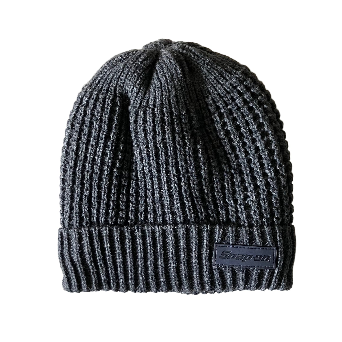 Snap-on Grey Fleece Beanie