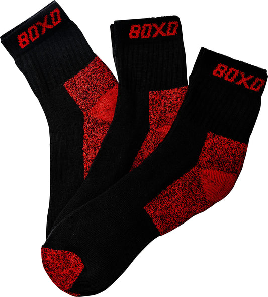 BOXO WorkWear 3Pk Sport Socks