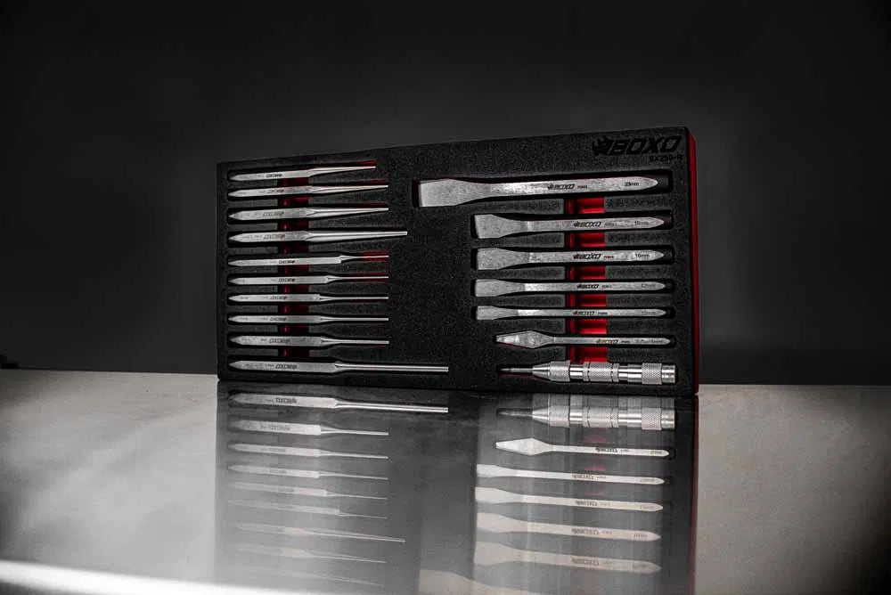 BOXO 17Pc Punch & Chisel Set
