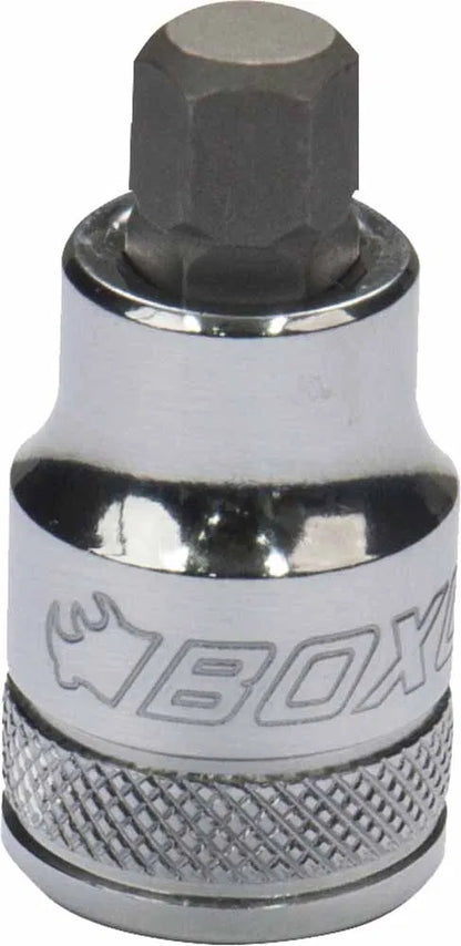 BOXO 9Pc 3/8" Super Stubby Hex Bit Socket Set