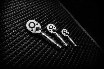 BOXO 3Pc Stubby Ratchet Set
