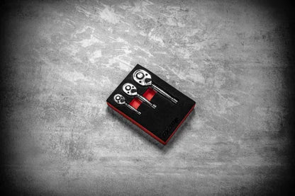 BOXO 3Pc Stubby Ratchet Set