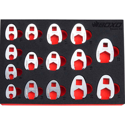 12PC 3/8" CROW FOOT WRENCH SET-Boxo-Equipment