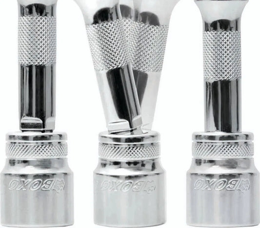 BOXO 3/8" Wobble Extension Bars (75mm - 600mm)