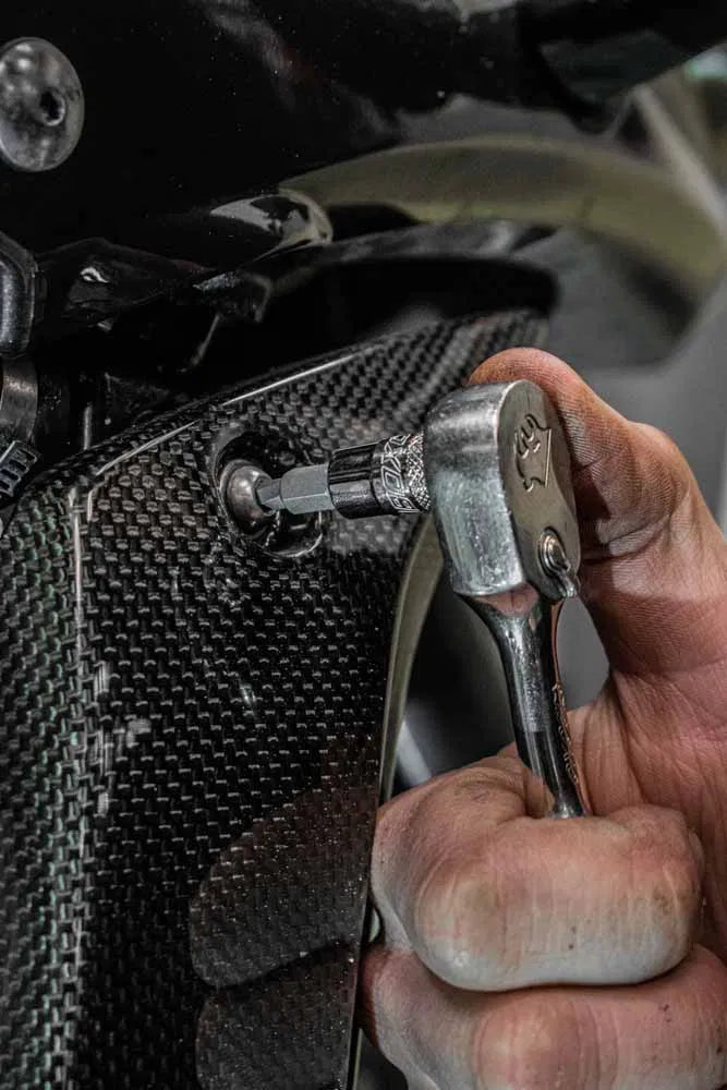 BOXO 8Pc 1/4" & 3/8" Hex Extractor Bit Socket Set