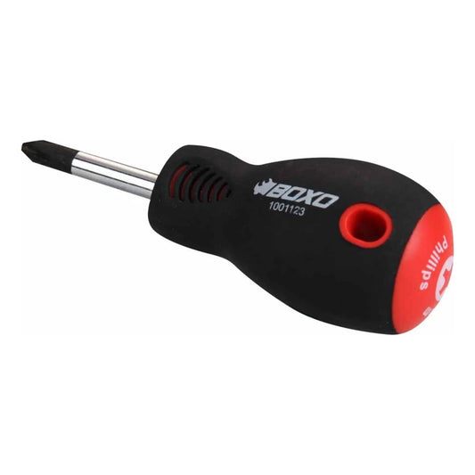 BOXO Stubby Phillips Screwdriver (PH1 or PH2)