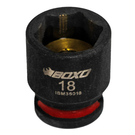 BOXO 12Pcs 3/8"Dr. Impact Magnetic Socket Individuals