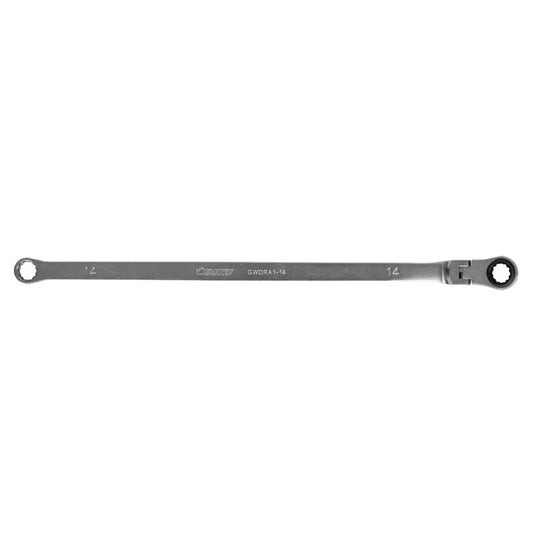 BOXO Double Offset Extra Long Flex-Head Reversible Spanners (10mm - 19mm)