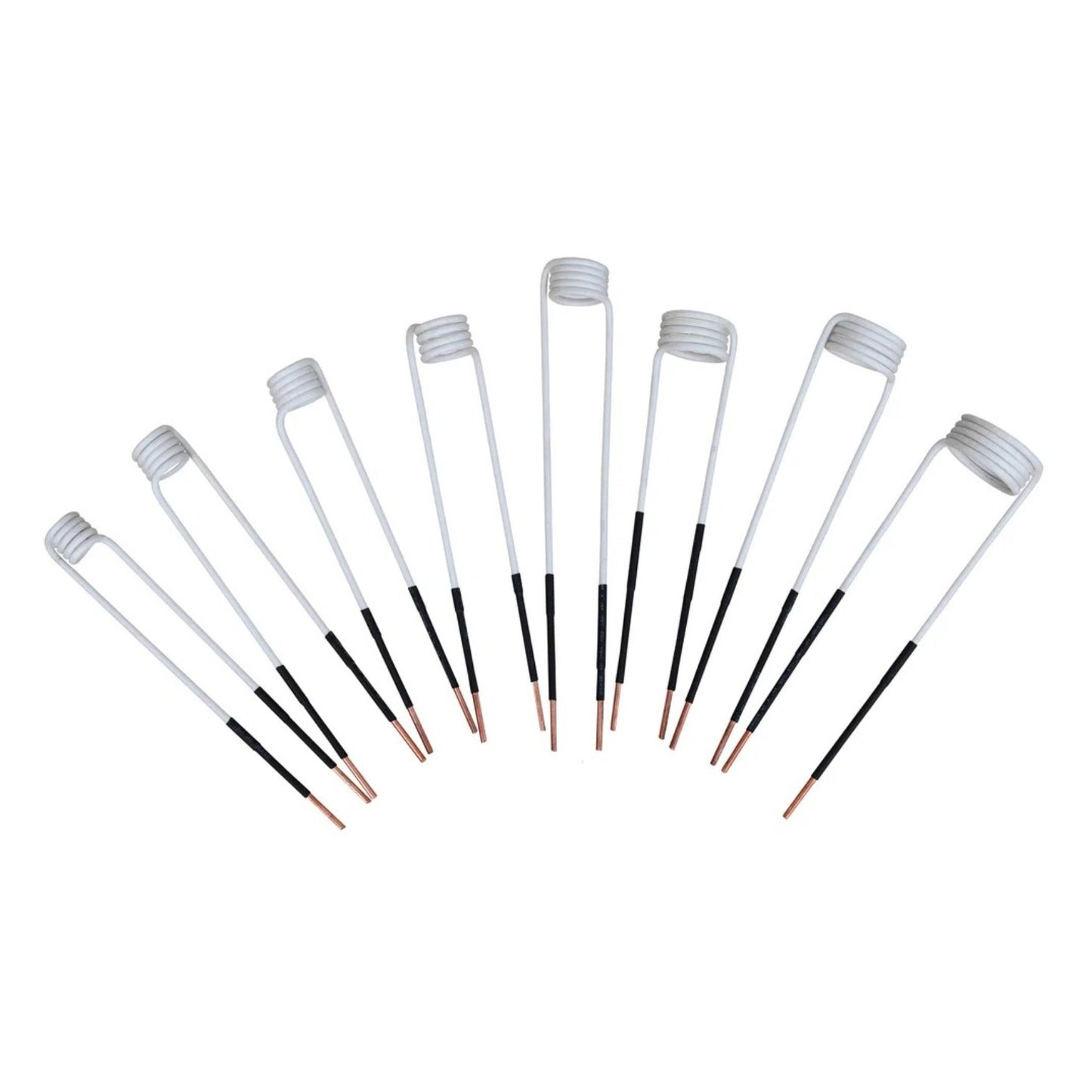 POWERHAND 8Pc Straight Coils Set (15mm - 45mm)