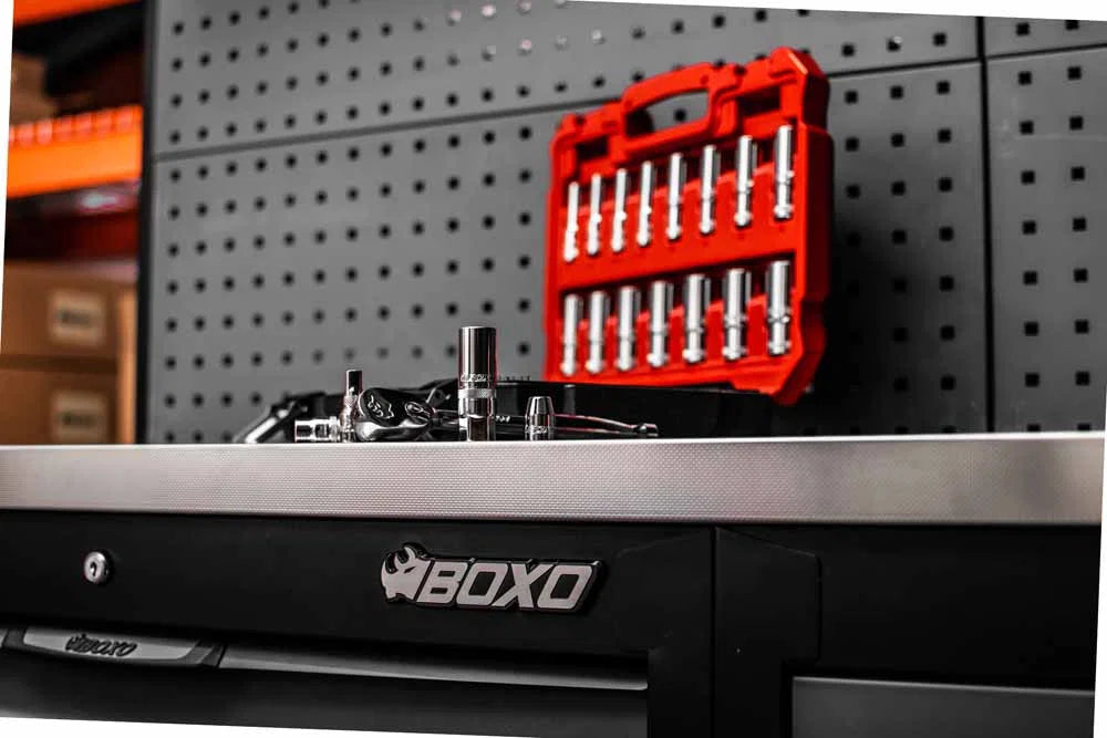 BOXO 60Pc 3/8" Master Socket Set