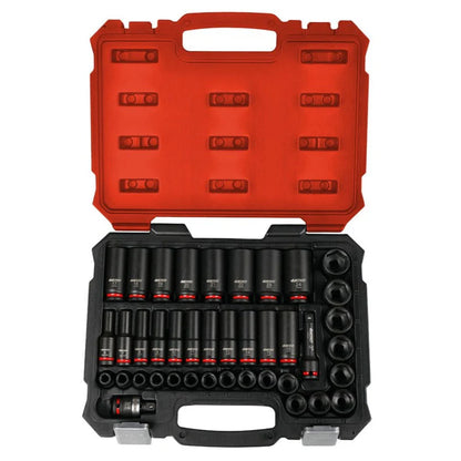 BOXO 40Pc 3/8" Master Impact Socket Set