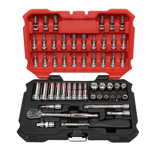 BOXO 52Pc 1/4" Master Socket Set BMC Updated Version
