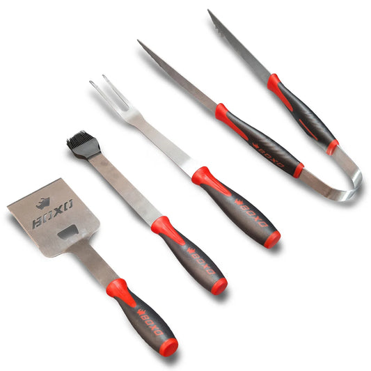 BOXO Stainless Steel BBQ Tool Set