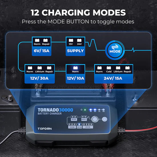 TOPDON Tornado30000 Battery Charger