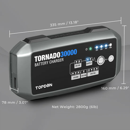 TOPDON Tornado30000 Battery Charger