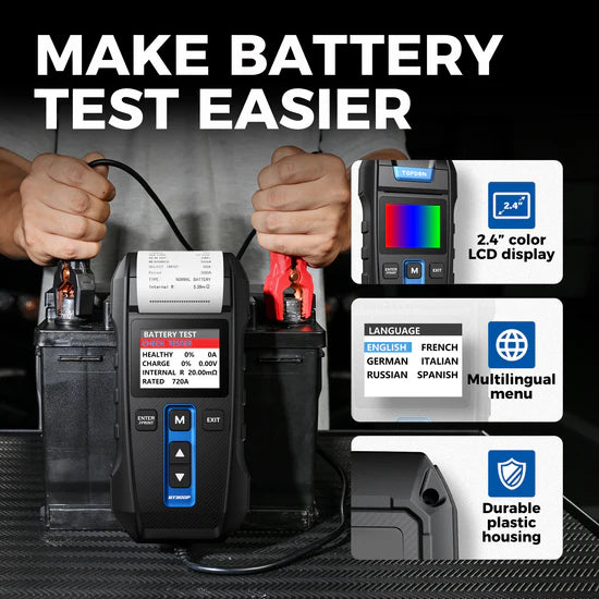 TOPDON BT300P Battery Tester
