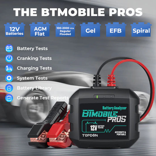 TOPDON BTMobile ProS Battery Tester