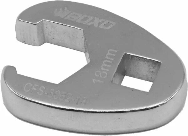BOXO 3/8" 6Pt Crow Foot Wrenches (8mm - 22mm)