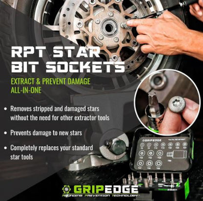 GripEdge 14pc RPT Torx Driver Set