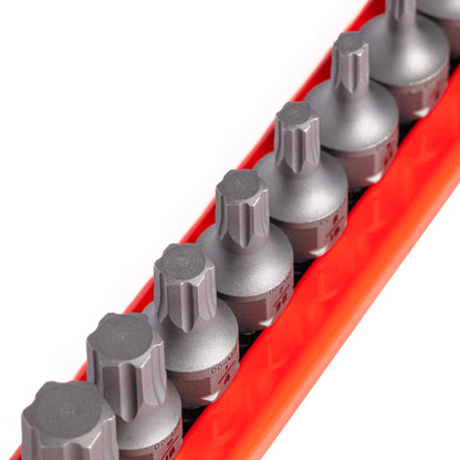 GripEdge 10Pc RPT 1/4'' Low-Profile SAE Hex Dual Action Driver Bit Set