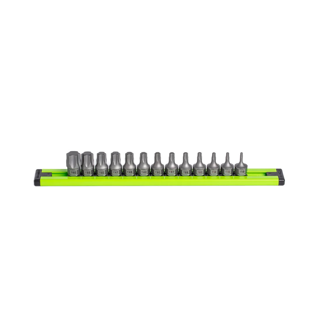 GripEdge 13Pc 1/4'' RPT Low-Profile Star Dual Action Driver Bit Set