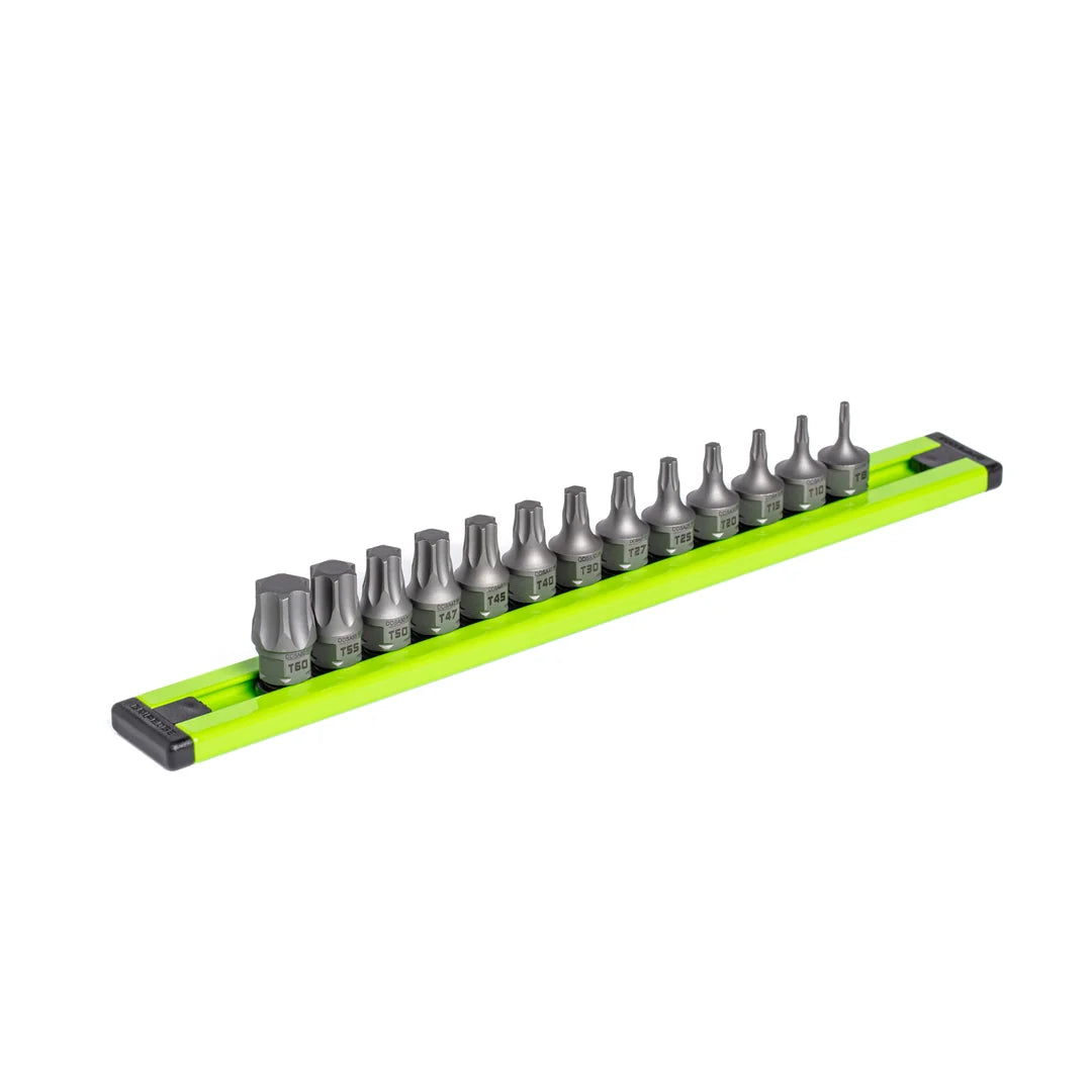 GripEdge 13Pc 1/4'' RPT Low-Profile Star Dual Action Driver Bit Set