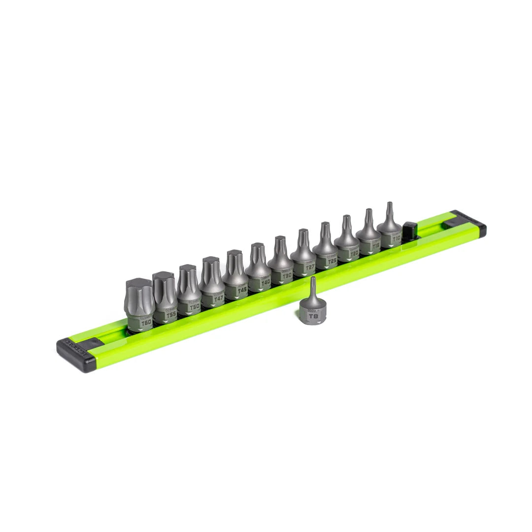 GripEdge 13Pc 1/4'' RPT Low-Profile Star Dual Action Driver Bit Set
