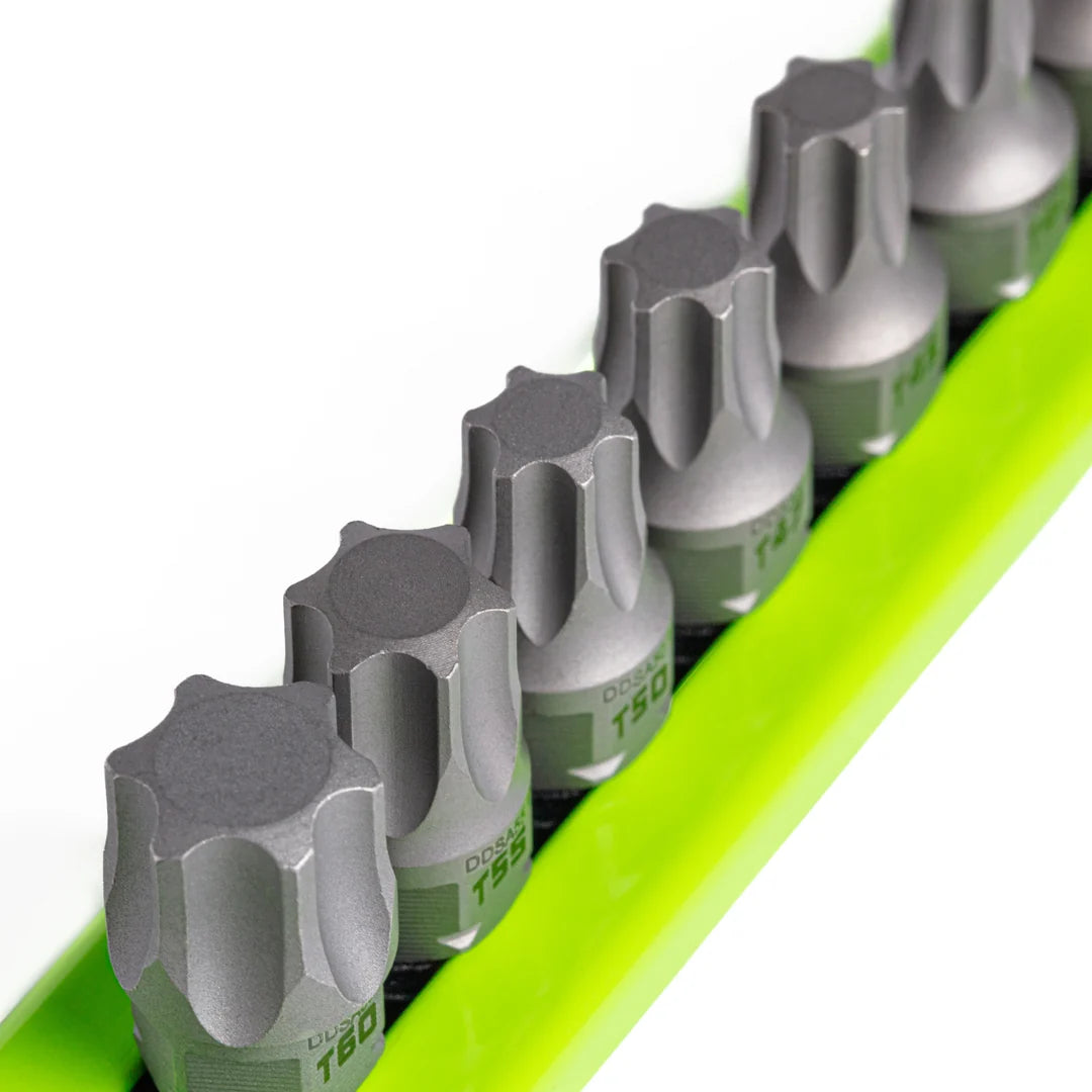 GripEdge 13Pc 1/4'' RPT Low-Profile Star Dual Action Driver Bit Set