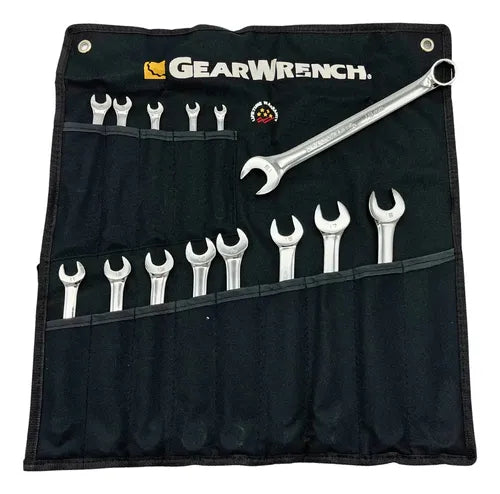 GearWrench 14Pc 6Pt Combination Metric Wrench Set