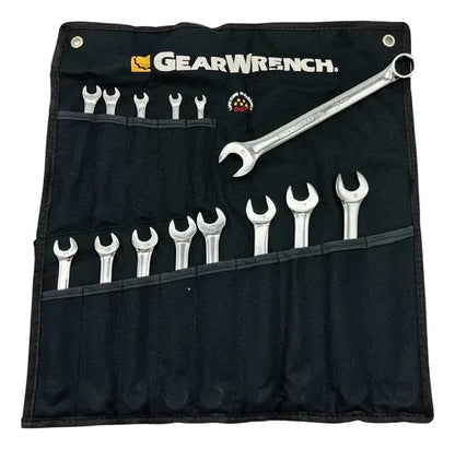 GearWrench 14Pc 6Pt Combination Metric Wrench Set