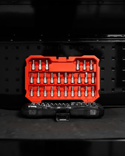 BOXO 52Pc 1/4" Master Socket Set BMC Updated Version