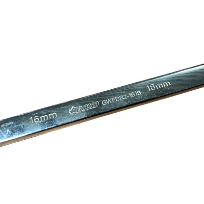 BOXO XL Flex-Head Ratcheting Spanner 16mm - 18mm
