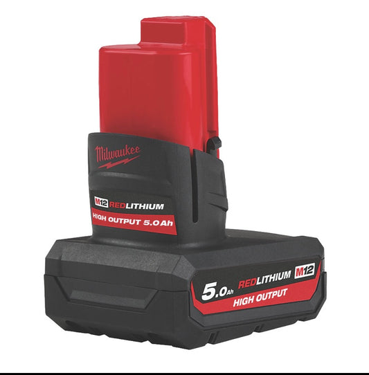 M12™ HIGH OUTPUT™ 5.0 AH BATTERY