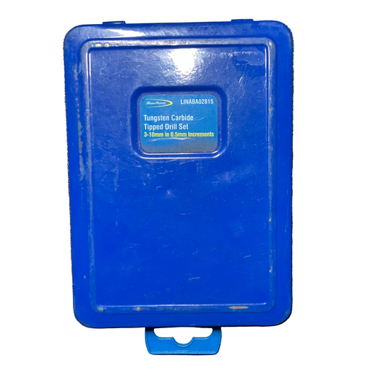 Blue-Point Tungsten Carbide Tipped Drill Set