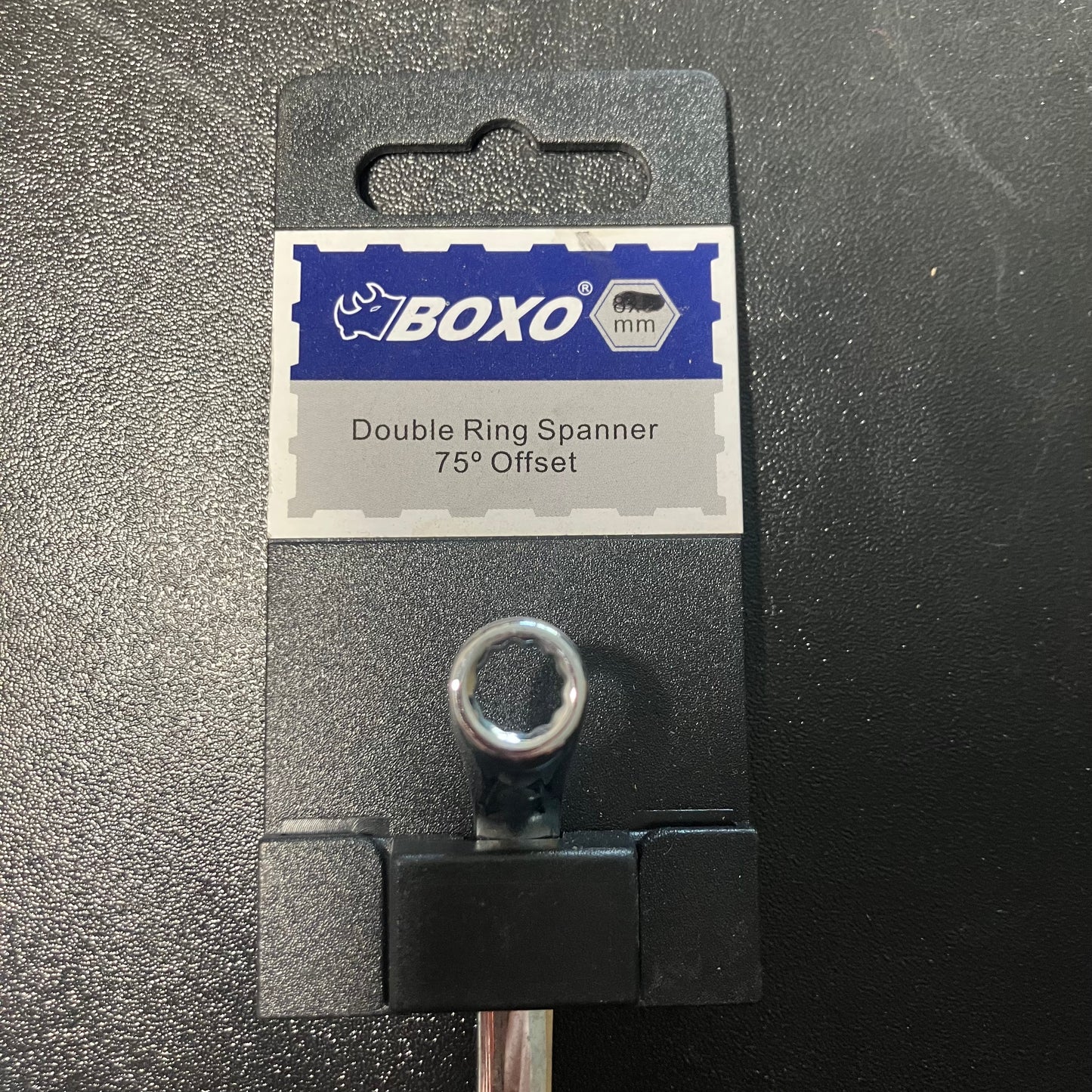 BOXO Double Ring Spanner 75° Offset 6x7mm