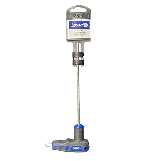 BOXO T-Handle Hex Wrench with Ball Point 4mm