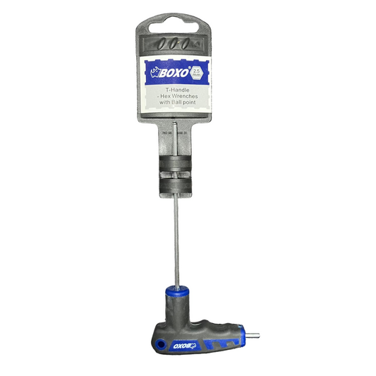 BOXO T-Handle Hex Wrench with Ball Point 2.5mm