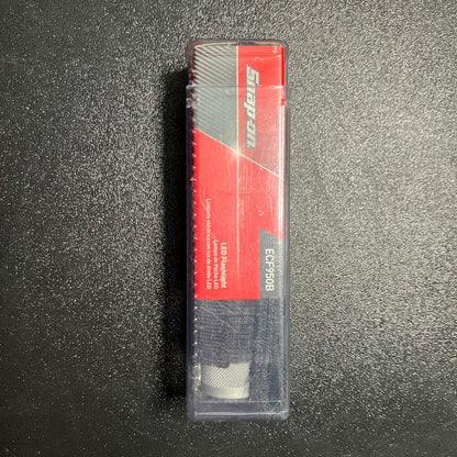 Snap-on Grey LED Flashlight with Belt Pouch