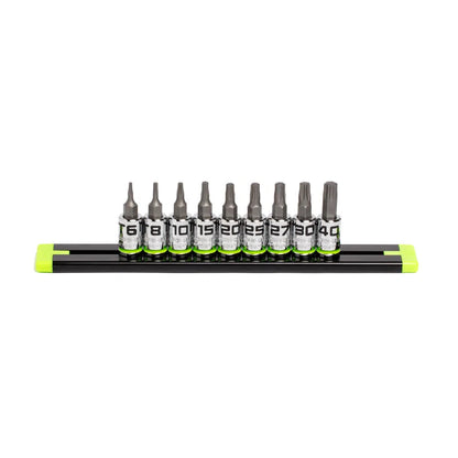 GripEdge 9Pc 1/4" RPT Torx Driver Set