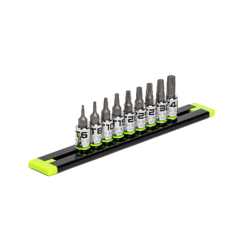 GripEdge 9Pc 1/4" RPT Torx Driver Set
