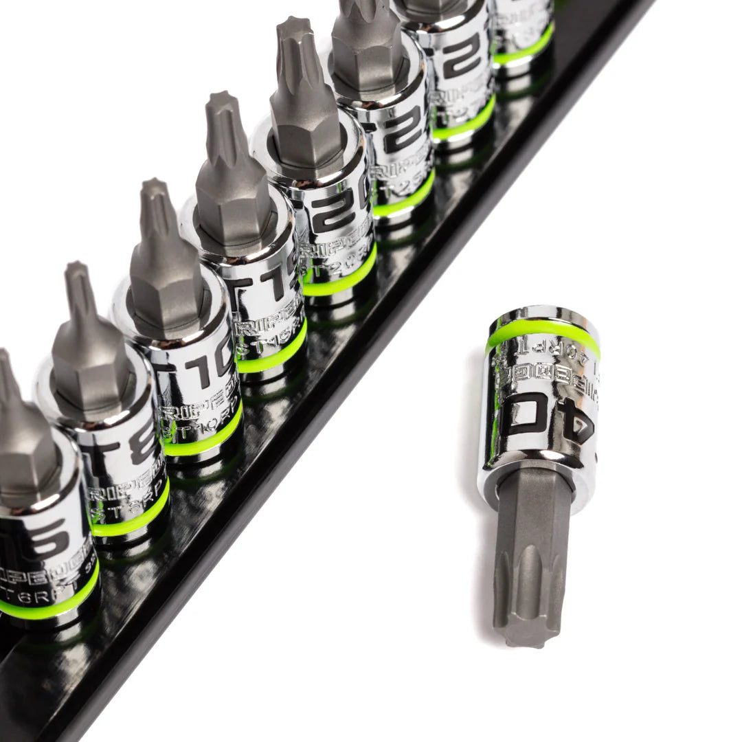 GripEdge 9Pc 1/4" RPT Torx Driver Set
