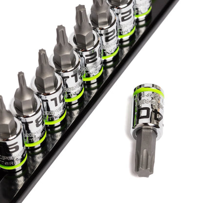 GripEdge 9Pc 1/4" RPT Torx Driver Set