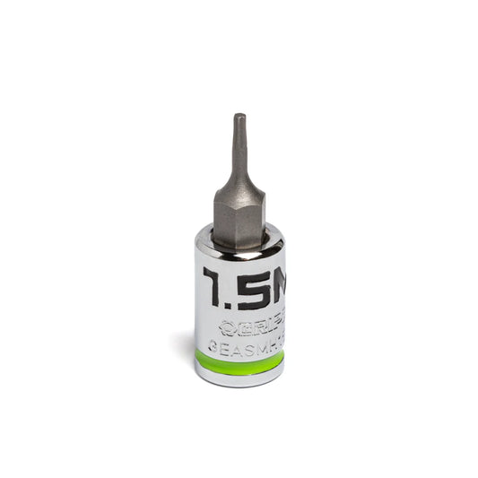GripEdge 1/4" RPT Short Metric Hex Sockets (1.5mm - 7mm)