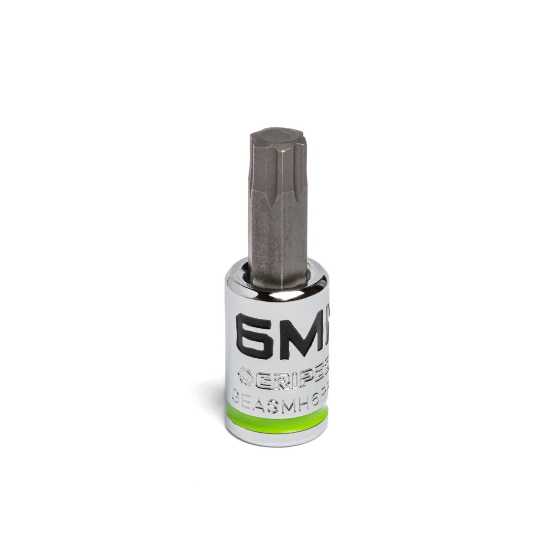 GripEdge 1/4" RPT Short Metric Hex Sockets (1.5mm - 7mm)