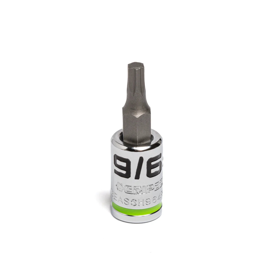 GripEdge 1/4" RPT SAE Short Hex Drivers (1/16'' - 9/32'')