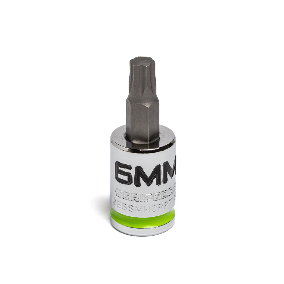 GripEdge 3/8" RPT Short Metric Hex Drivers (4mm - 10mm)
