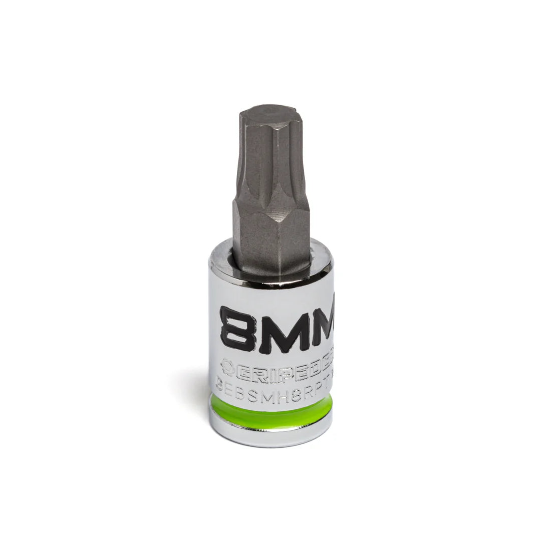 GripEdge 3/8" RPT Short Metric Hex Drivers (4mm - 10mm)