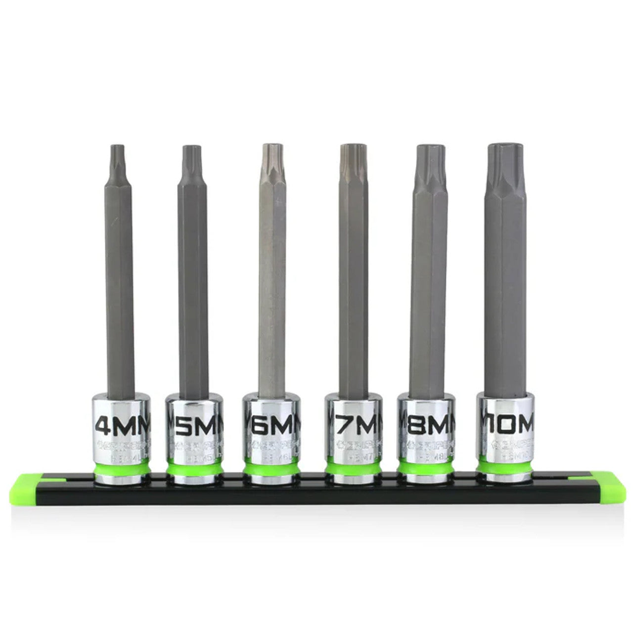 GripEdge 6pc 3/8Dr Metric RPT Hex Driver Set