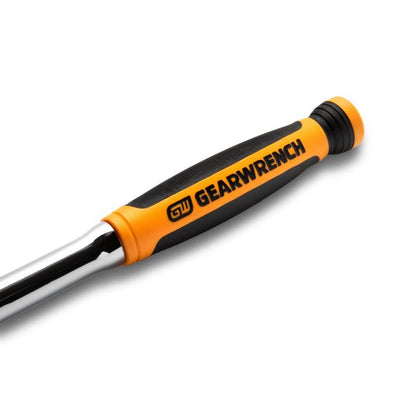 GearWrench 3/8" 120XP™ Dual Material Handle Flex Head Teardrop Ratchet 15-1/2"